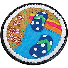 PC33 - Flip Flop Fun Cookie Cake